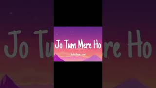 Jo Tum Mere Ho  Shahid Hasan shorts iamshahidhasan trending [upl. by Pyotr]