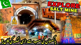 The Largest Salt Mine in PakistanKhewra Salt MineThe Worlds Second Largest Salt MinePakistan🇵🇰 [upl. by Ahsitahs]