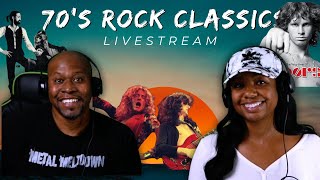 70s ROCK Classics  LIVESTREAM [upl. by Treva]