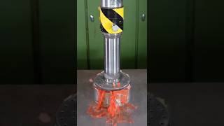 Watermelon vs 150 Ton Hydraulic Press 🤯 hydraulicpress crushing satisfying viral [upl. by Aelam589]