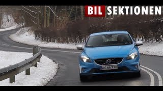 Volvo V40 T5 RDesign test  GT med kræfter [upl. by Yram636]