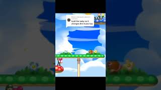 Baby yoshi singing is the best in New Super Mario bros [upl. by Asiek]