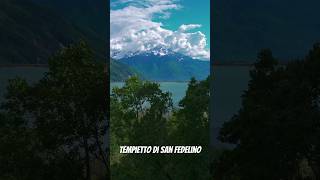 Il Tempietto di SAN FEDELINO nascosto tra gli alberi hiking lombardia italy [upl. by Suvart950]