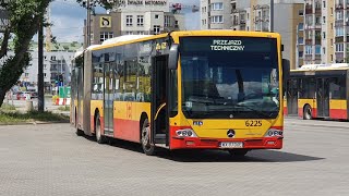 190 MZA Warszawa  Przejazd Mercedesem Conecto LF G 6225 na linii 190➡️OsGórczewska [upl. by Amirak]