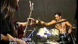 Blood Storm with Proscriptor on Drums  Rehearsal and Live September 2001 [upl. by Arrat]