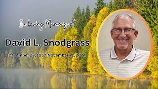 David Snodgrass Funeral [upl. by Botti]