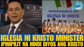 INC MINISTER ang tigas talaga ng ulo pipipilit ang baluktot na aral di daw talaga Diyos ang Kristo [upl. by Morgenthaler351]