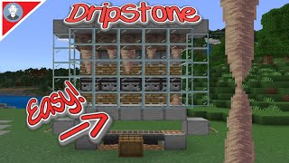 Build a Dripstone Farm in Minecraft Unlimited Resources 🌋🔨 MinecraftShorts shorts [upl. by Thinia]