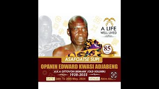 VIEWING amp BURIAL SERVICE OF THE LATE OPANIN EDWARD KWASI ADJABENG  AKYEM ASAFO [upl. by Dierdre8]