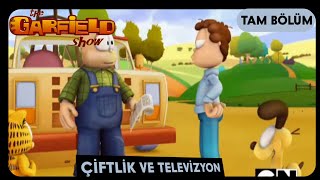 Garfield  1Sezon 23Bölüm  Çiftlik ve Televizyon  TAM BÖLÜM [upl. by Gaultiero]