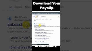 Download Your Payslip as PDF 👍 hrms ytshorts [upl. by Yeh]