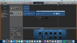 Démo premiers pas sur GarageBand  enregistrer sa voix couper monter mixer [upl. by Hedwig]