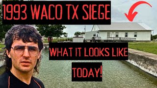 Waco Texas Siege Location THEN amp NOW [upl. by Meenen584]