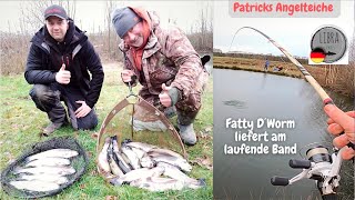 Forellenangeln mit Bodentaster Libra Lure Powerbait Patricks Angelteiche Lachsforellen Gummiköder [upl. by Nuahc]