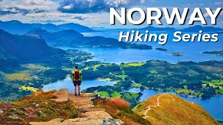 Hiking in Norway Series Ep6 Rørsethornet Midsund More than 3000 steps built by Sherpas [upl. by Laamak]