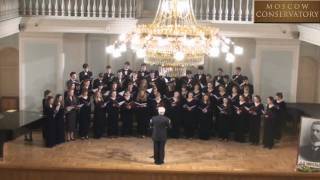 А Schnittke Bogoroditse Devo Moscow Conservatory Students Choir [upl. by Larry]