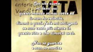 Antonello Venditti  Con che cuore con testo [upl. by Anerok189]