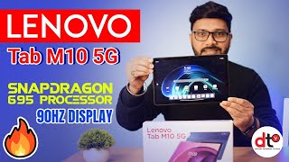 Lenovo Tab M10 5G ⚡🔥I Complete Review I Best Android Tablet [upl. by Annaeirb]