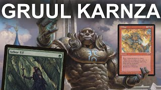 DESTRUCTIVE KARNAGE Modern Karnza Land Destruction Goodbye PreModern Horizons 3 Format MTG [upl. by Naujyt]