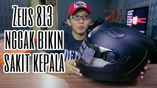 Review Helm Zeus Zs 813 Unboxing [upl. by Annekim]