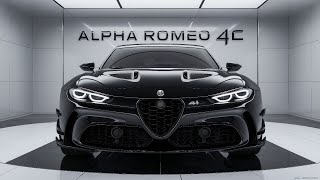 2025 Alfa Romeo 4C The Ultimate Italian Sports Car [upl. by Audsley379]