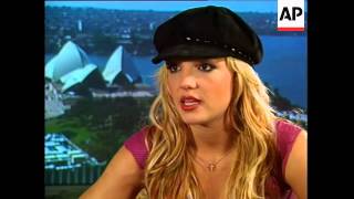 Britney Spears Interview In Sydney E [upl. by Yecad]