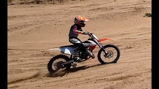 Aiden Retief on a KTM 85 SX [upl. by Gordy131]