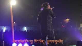 tibetan new song by Kalsang Kes Dalai Lama 2012 [upl. by Inavihs]