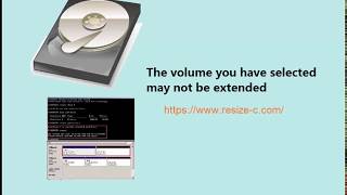 Fix The volume you have selected may not be extended [upl. by Jefferson]