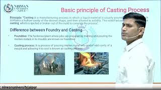 Basic Principle of Casting Process amp Gating System  School of Engineering and Technology [upl. by Nyrret]