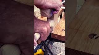 Thors Hammer Carved From Single Piece Of Wood woodworking diy [upl. by Zeta]