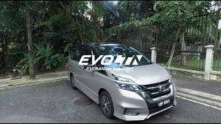 The new Nissan Serena is a Highway Star if you drive slowly  Evomalaysiacom [upl. by Anead]