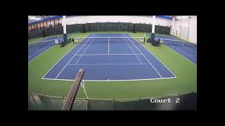 John and Fay Menard YMCA Tennis Center Court 2 Live Stream [upl. by Evoy621]