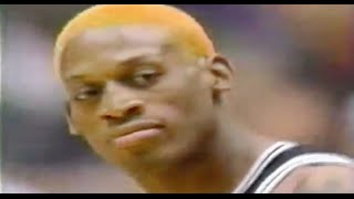 Dennis Rodman vs Rockets  1995 WCF Game 4 [upl. by Wilkens365]