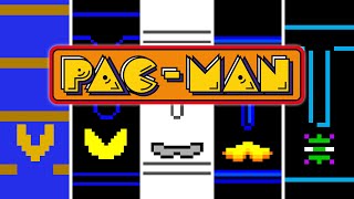 The DEATH of PacMan in almost all PacMan versions [upl. by Rem]