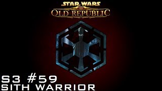 Star Wars The Old Republic  SITH WARRIOR Level 55  S3 Episode 59 Companion Talk Part 3 [upl. by Chatterjee645]