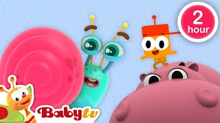 Best of BabyTV 8 🦄😍 Snail Trail  More Kids Songs amp Cartoons for Toddlers Full Episodes BabyTV [upl. by Reivax624]