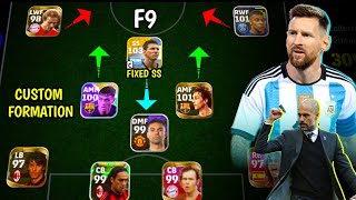 Customised 😍🫡🔥 My 1st Custom Formation in eFootball 24 Mobile 🥶 PES EMPIRE • [upl. by Swagerty]