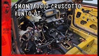 SMONTAGGIO cruscotto Fiat Punto Gt [upl. by Dyolf]