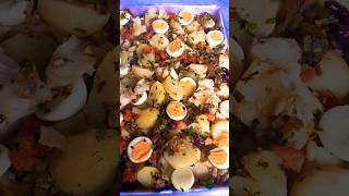 BACALHOADA A MODA PORTUGUESA🍴🫑🍅😋parte2 [upl. by Noelyn]