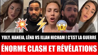 YOLY HANEIA LENA VS HICHAM ILLAN  GROS CLASH ET RÉVÉLATIONS  HICHAM TERMINE HANEIA  LPDLA9 💥😱 [upl. by Sirej909]