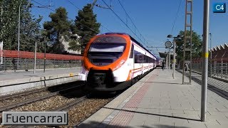 Fuencarral C4  Cercanías Madrid  Renfe Civia [upl. by Ynohtnael]