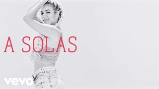 Karol G  A Solas Official Lyric Video [upl. by Hedva]