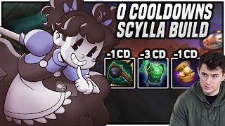 THIS SCYLLA BUILD HAS 0 COOLDOWN  ZA SCYLLA [upl. by Moyer]