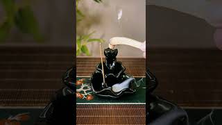 Lotus leaves bloom in the winter incense relaxing art satisfying asmr christmas [upl. by Mcnair999]