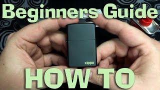 Zippo Lighter  Beginners Guide  How To Use  Unboxing [upl. by Kevon]