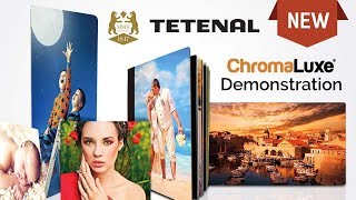 Chromaluxe Aluminium Panels Demo by Tetenal UK [upl. by Aihsram860]