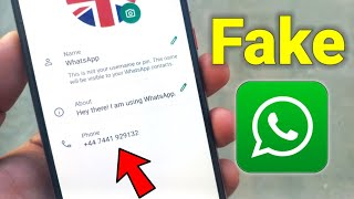 Fake Whatsapp Number 2024  How to Create Fake Whatsapp Account 2024  Fake Whatsapp Kaise Banaye [upl. by Ahselat]