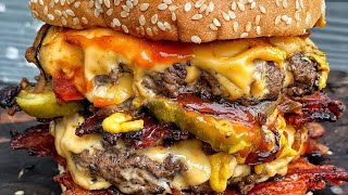 DOUBLE BACON CHEDDAR BURGER [upl. by Mehitable]