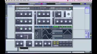 Make Dubstep Wobble Bass in Massive HD tutorial pt 2 of 2 [upl. by Ahsenyl]